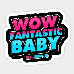 WOW FANTASTIC BABY Sticker